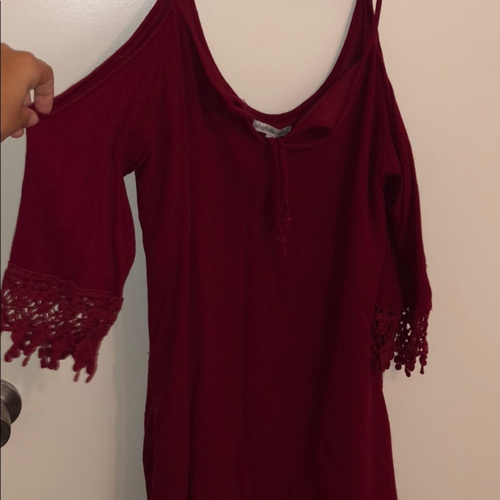 Charlotte Russe red dress.